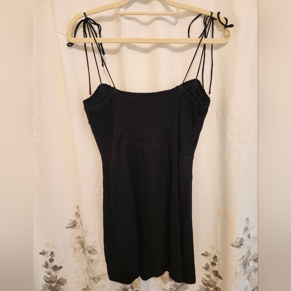🎉 Aritzia Wilfred Fable Tie Strap Bustier Mini Dress In Size 8 (But tiny!!!) - Picture 7 of 12